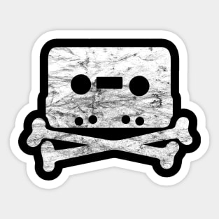 The Pirate Bay Distressed (light) Sticker